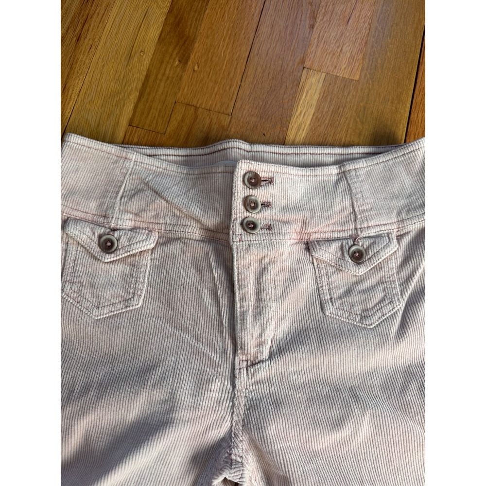 Women's Anthropology corduroy pink pants size 26 bootcut